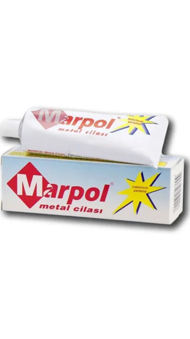 Marpol Maden Metal Bakır Parlatma Cilası 200 gr