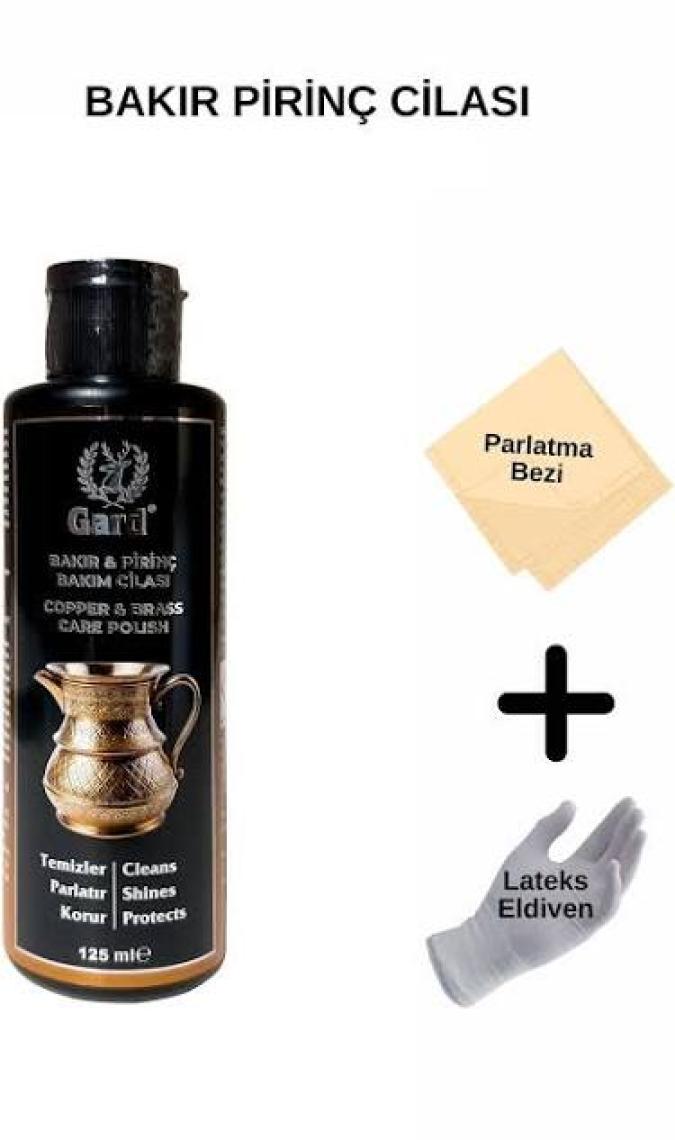 Gard Bakır Pirinç Cilası 125 ml
