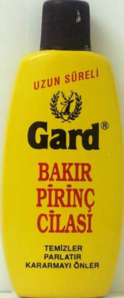 Gard Bakır Pirinç Cilası 125 ml
