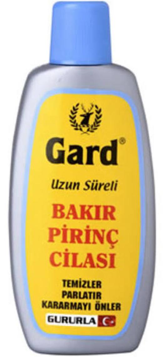 Gard Bakır Pirinç Cilası 125 ml