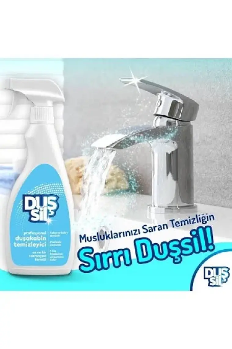 Duşsil Profesyonel Duşakabin Temizleyici 500 ml