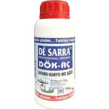 De Sarra Profesyonel Banyo Lavabo Tuvalet Gider Açıcı Sıvı 1 kg