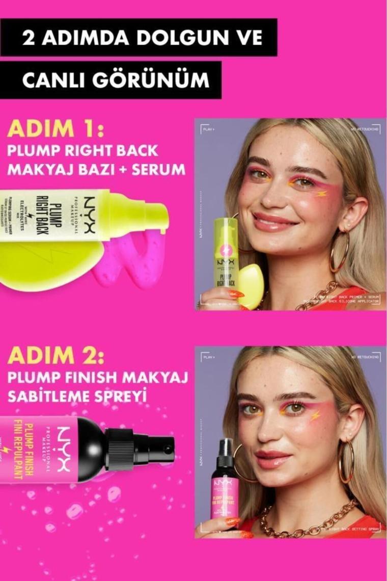 Plump Finish Makyaj Sabitleme Spreyi
