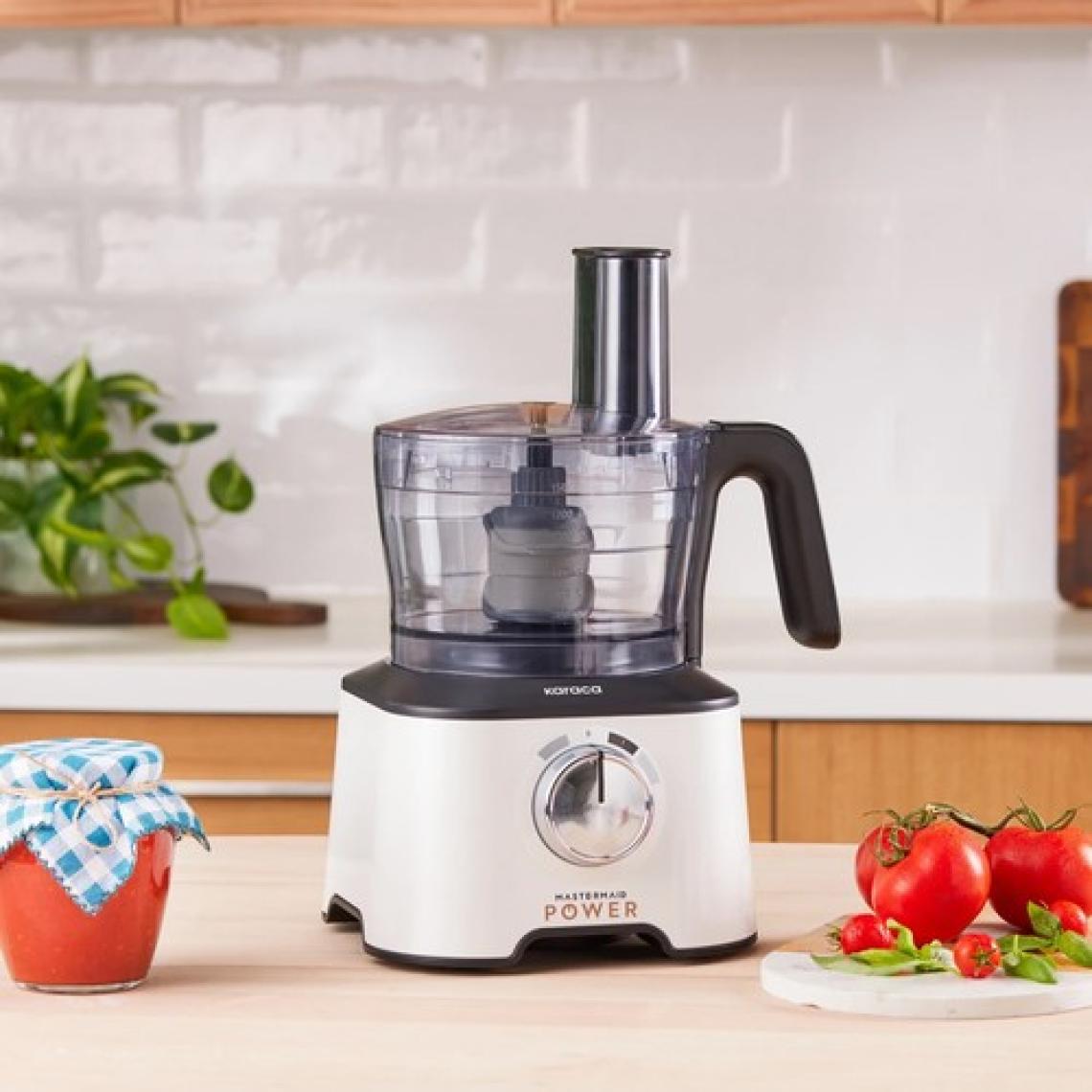 Karaca Mastermaid Power Multifunctional 10 in 1 Pearl White Gıda Hazırlama Seti 2000w