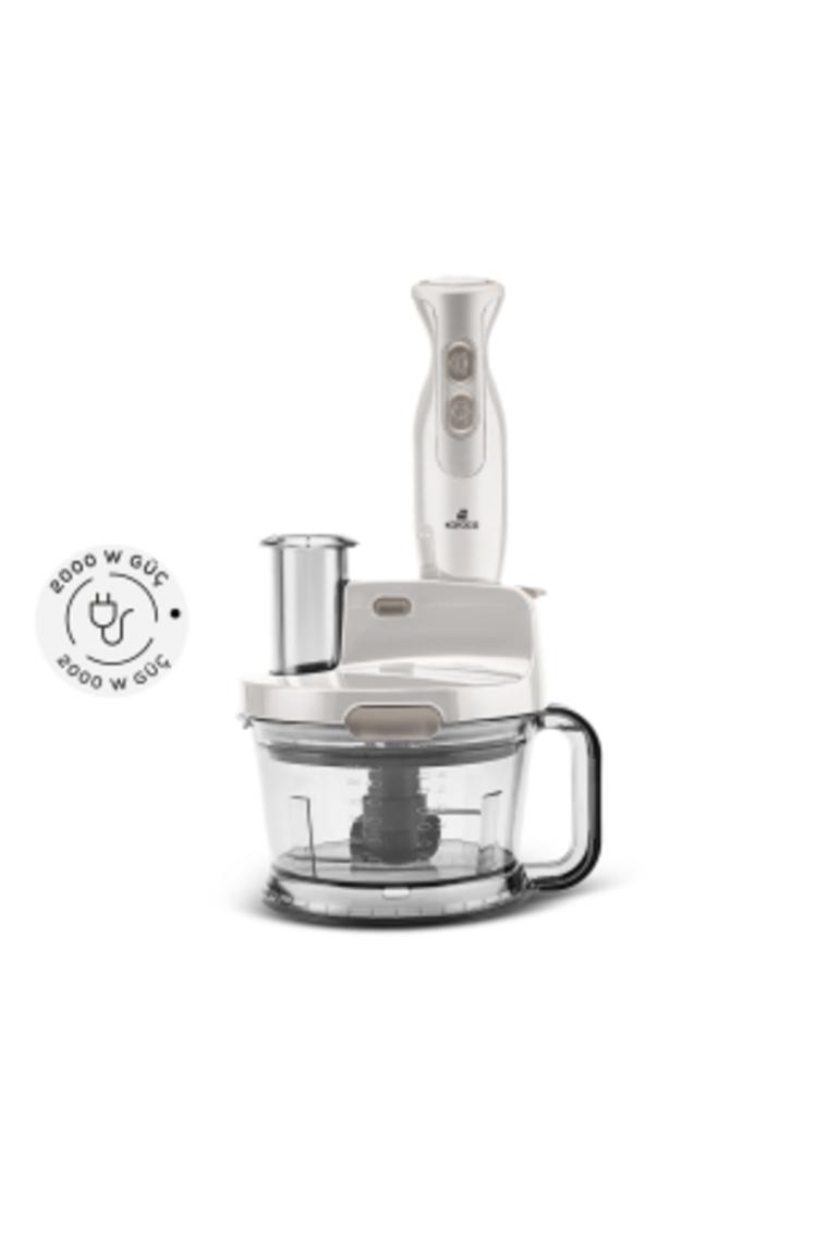 Karaca Pro-Multimax Iconic Beige 2000 W Mutfak Robotu