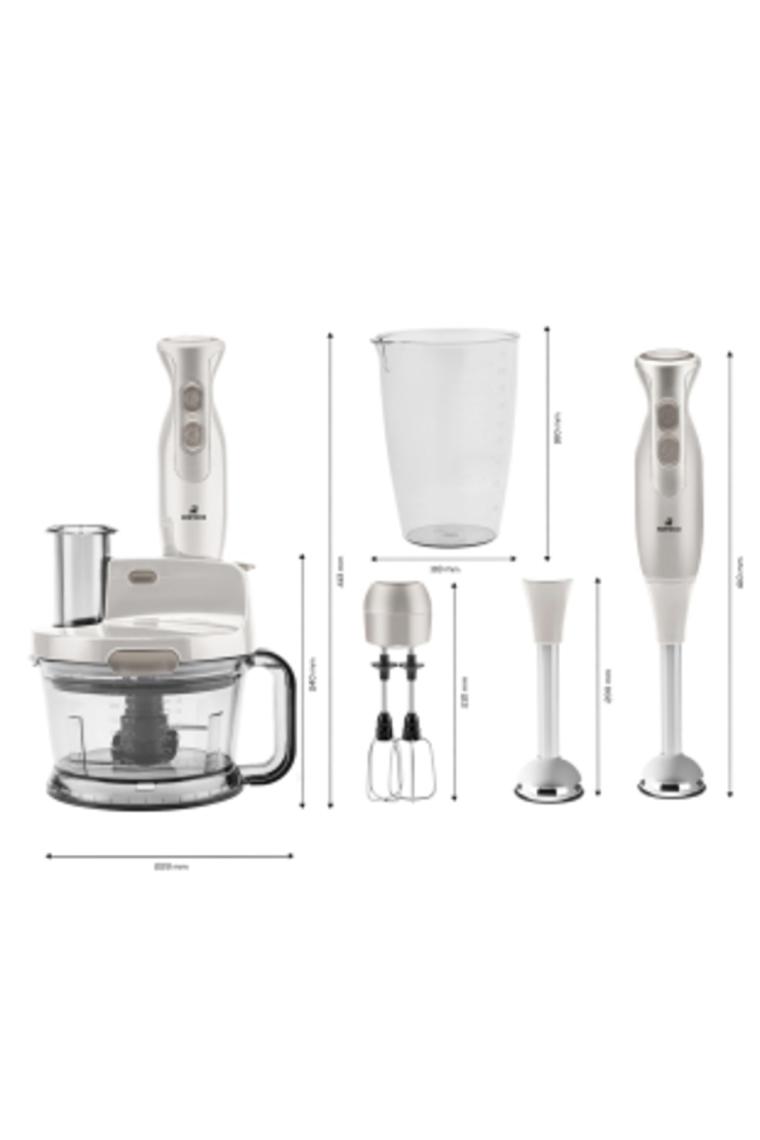 Karaca Pro-Multimax Iconic Beige 2000 W Mutfak Robotu