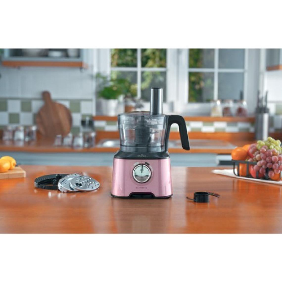 Karaca Mastermaid Power Essential 2000 W Mutfak Robotu Pembe
