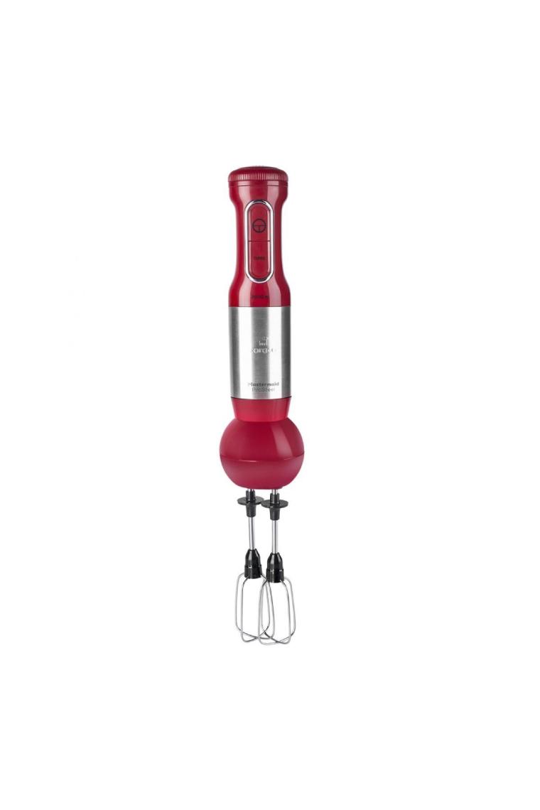 Karaca mm Prosteel 2000W Cam Mutfak Robotu Kırmızı Inox