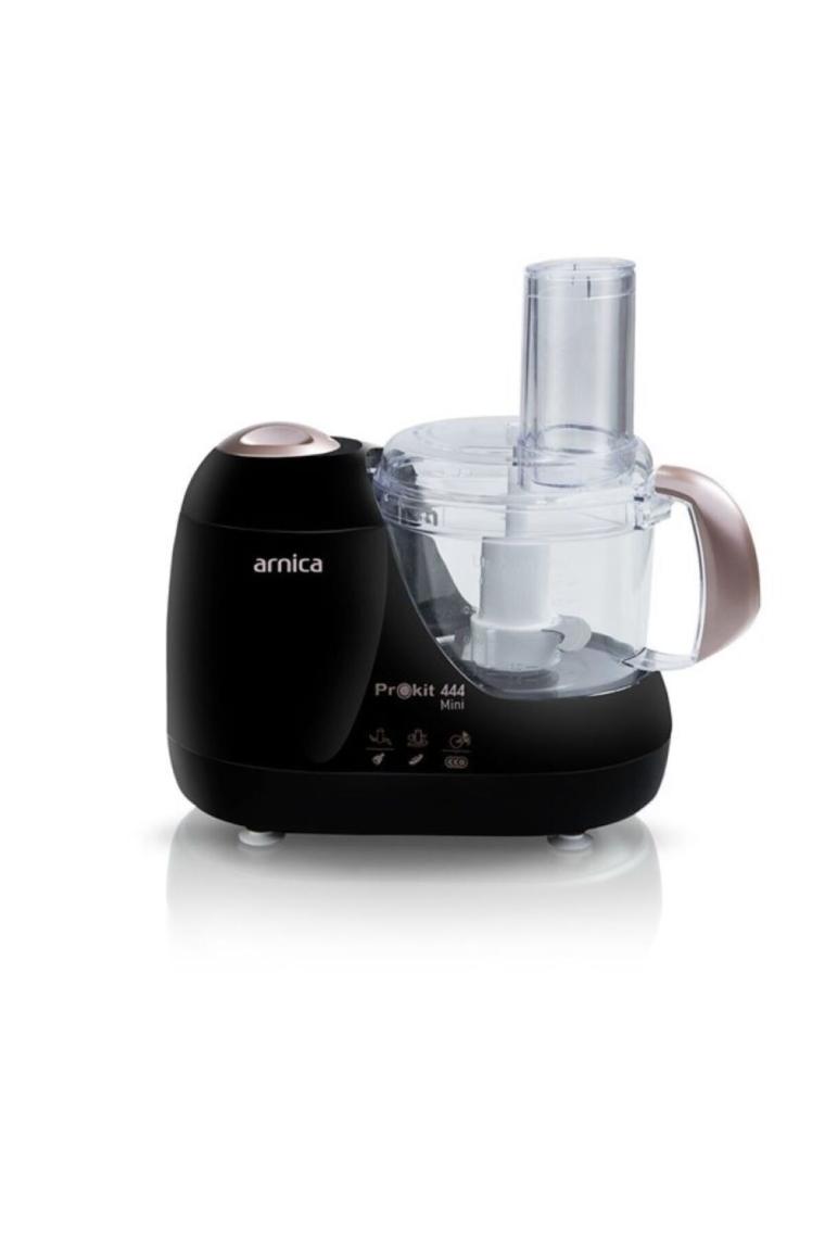 Arnica GH21031 Prokit 444 Mini Mutfak Robotu Siyah Rose