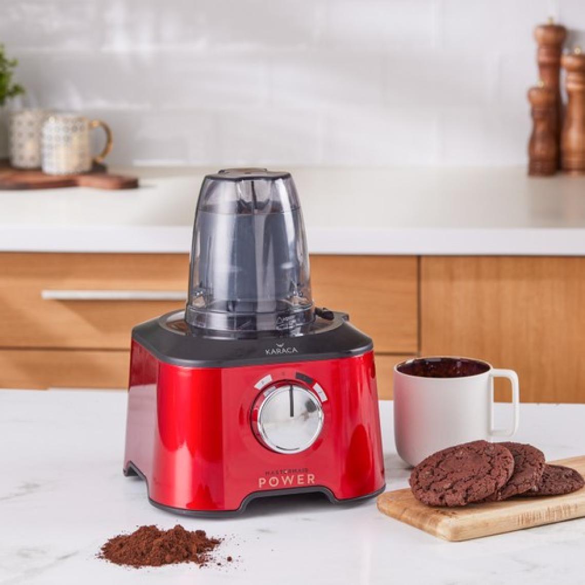 Karaca Mastermaid Power Multifunctional 10 in 1 2000 W Gıda Hazırlama Seti Kırmızı