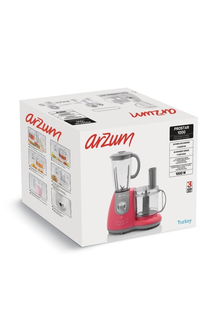 Arzum AR1044 Prostar 1000 Gri 1000 W Mutfak Robotu