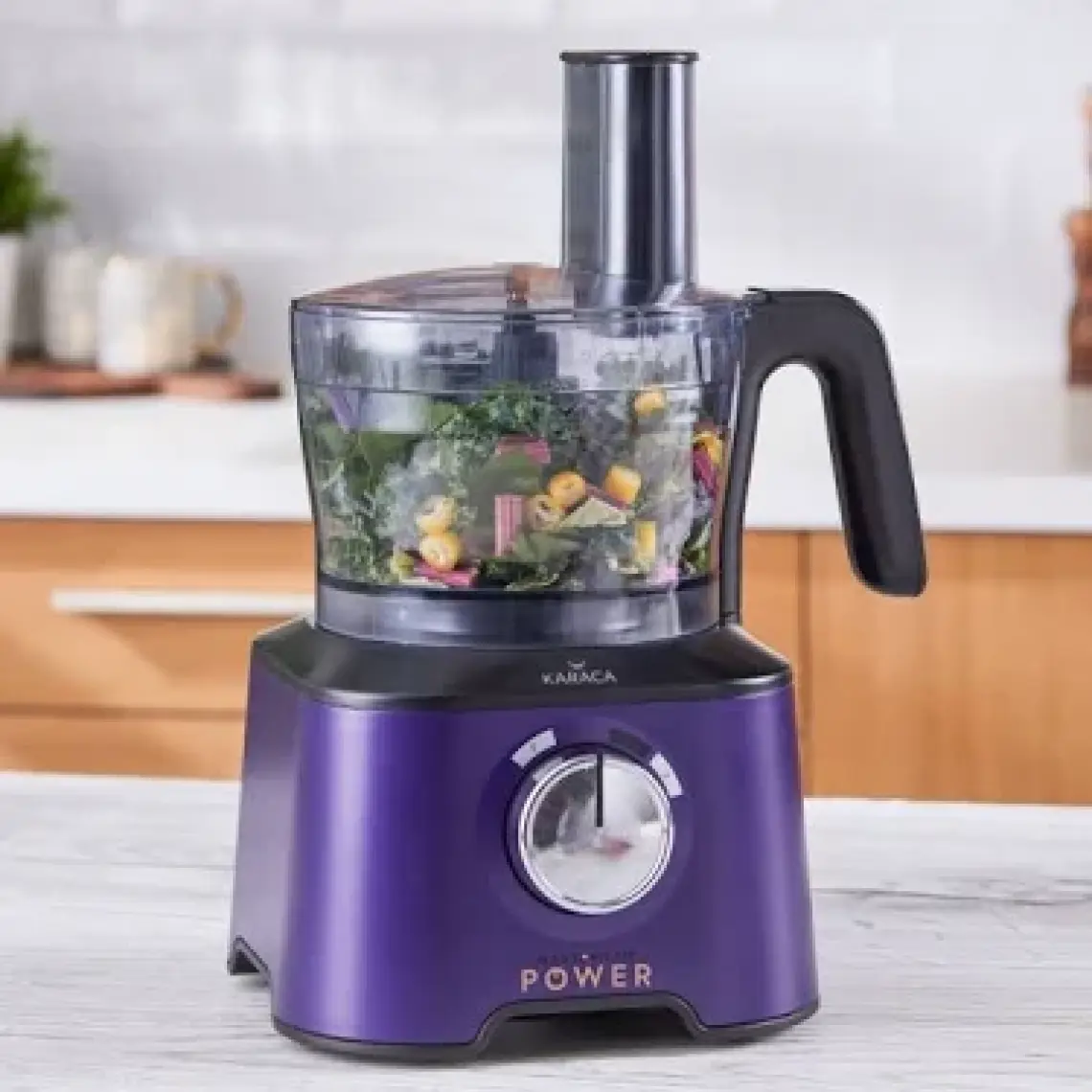 Karaca Mastermaid Power Multifunctional 10 İn 1 Grape Purple Mutfak Robotu, Blender Seti 2000w