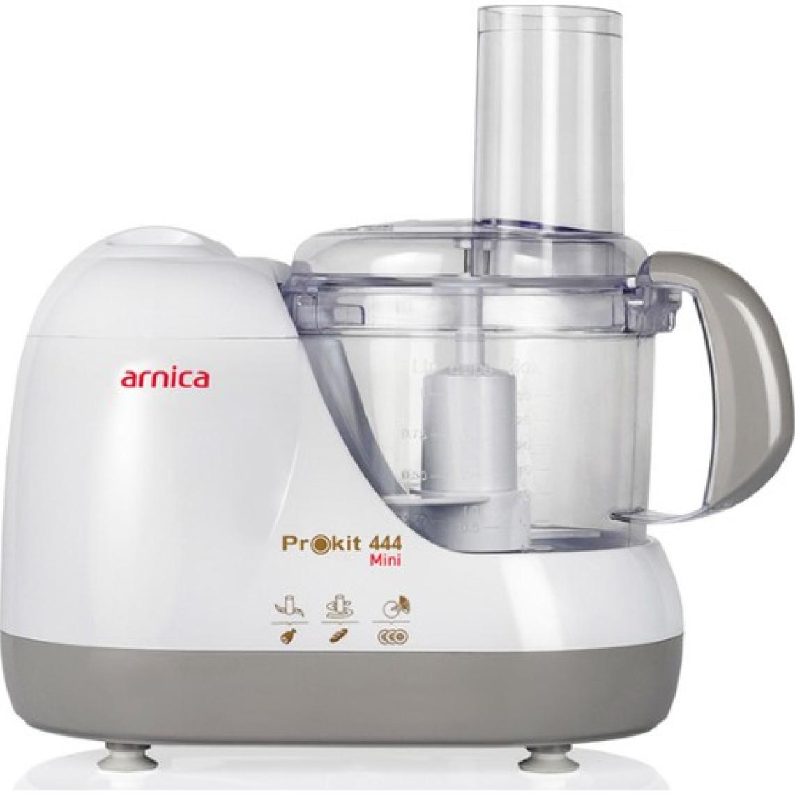 Arnica Prokit 444 Mini GH21030 600 W Beyaz Mutfak Robotu