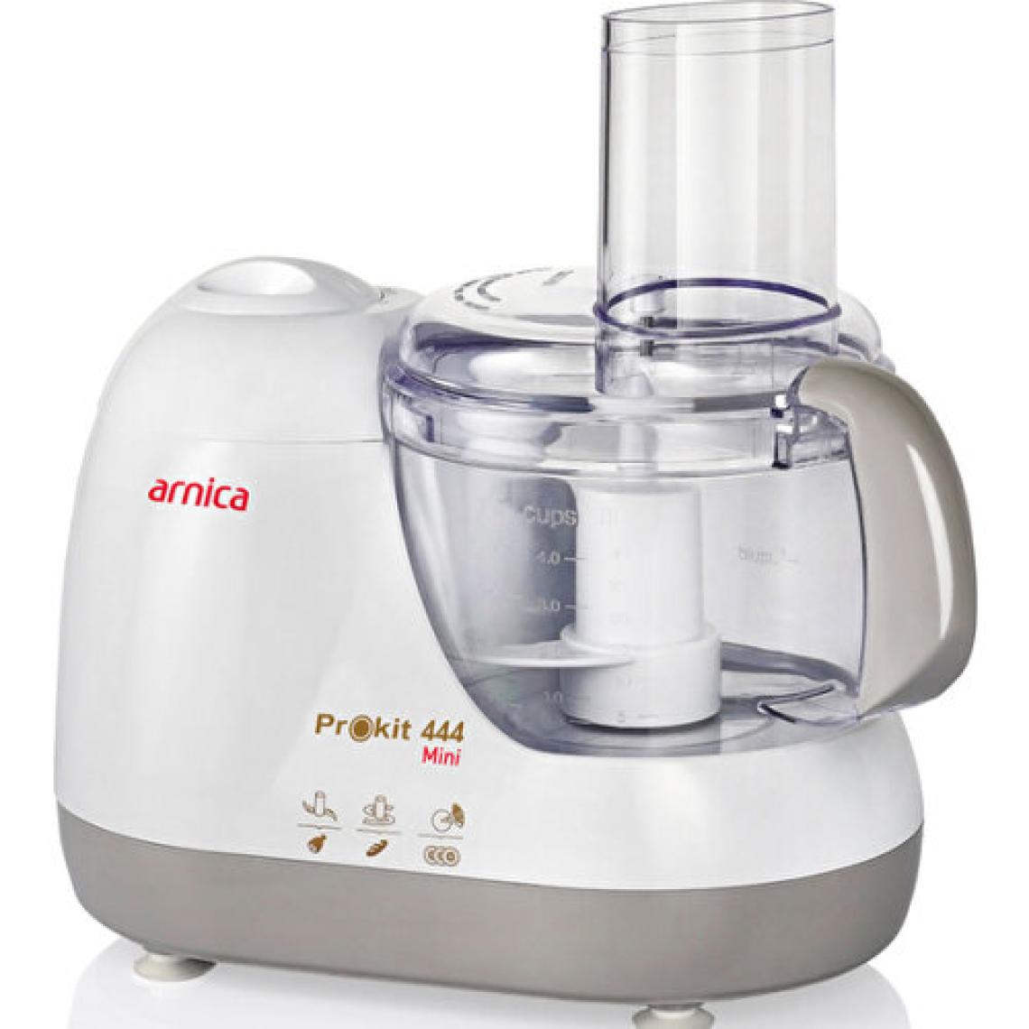 Arnica Prokit 444 Mini GH21030 600 W Beyaz Mutfak Robotu