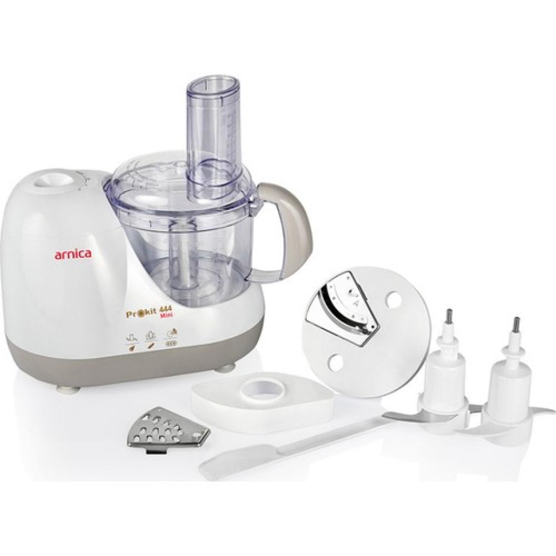 Arnica Prokit 444 Mini GH21030 600 W Beyaz Mutfak Robotu
