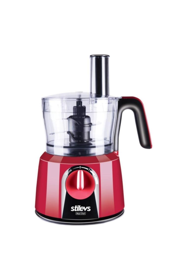 Stilevs Maxi Chef Kırmızı 1000 W Mutfak Robotu