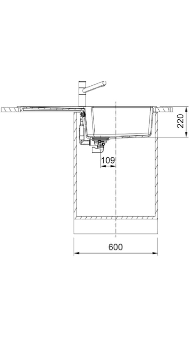 Franke Urban Ubg 611-100 Bıanco Granit Evye