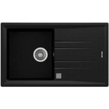 Teka STONE 50 B-TG METALLIC BLACK Ankastre Kumanda Sifonlu Granit Eviye Metalik Siyah 86 cm 115330024