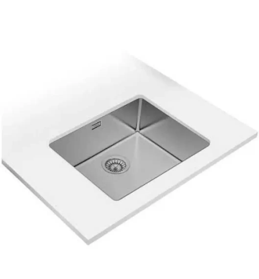 Teka Be Linea 50.40 R15Tezgah Altı Evye, 1 Göz, Paslanmaz Çelik