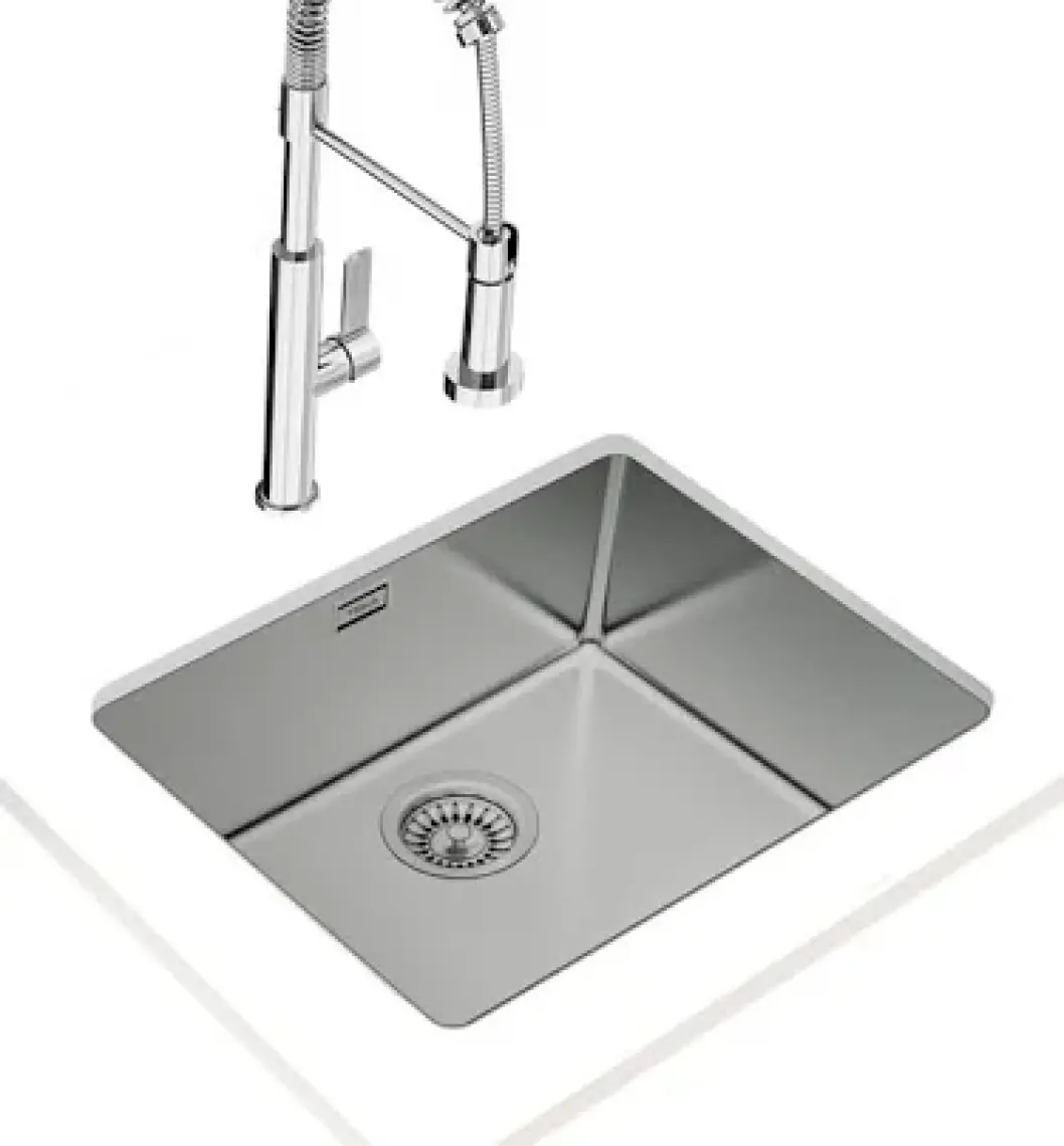 Teka Be Linea 50.40 R15Tezgah Altı Evye, 1 Göz, Paslanmaz Çelik