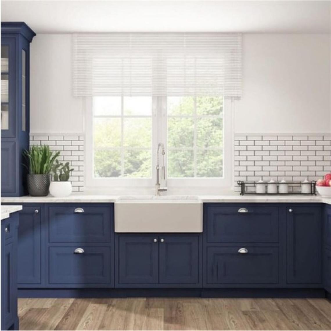 Bocchi Lavello Mutfak Eviyesi 76 cm Parlak Beyaz 1138-001-0120-03