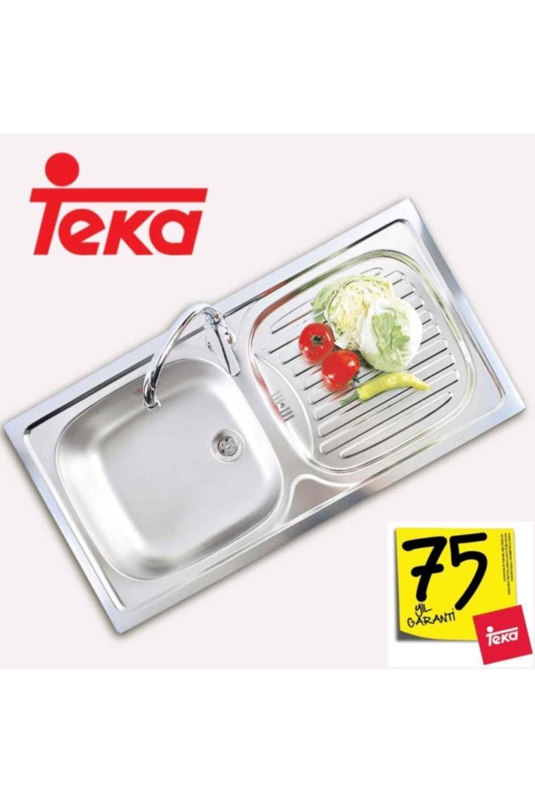 Teka EBM 45 Mikroketen Sol Çelik Eviye