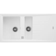 Teka Stone 60 B-Tg 1½b 1d Beyaz Granit Evye