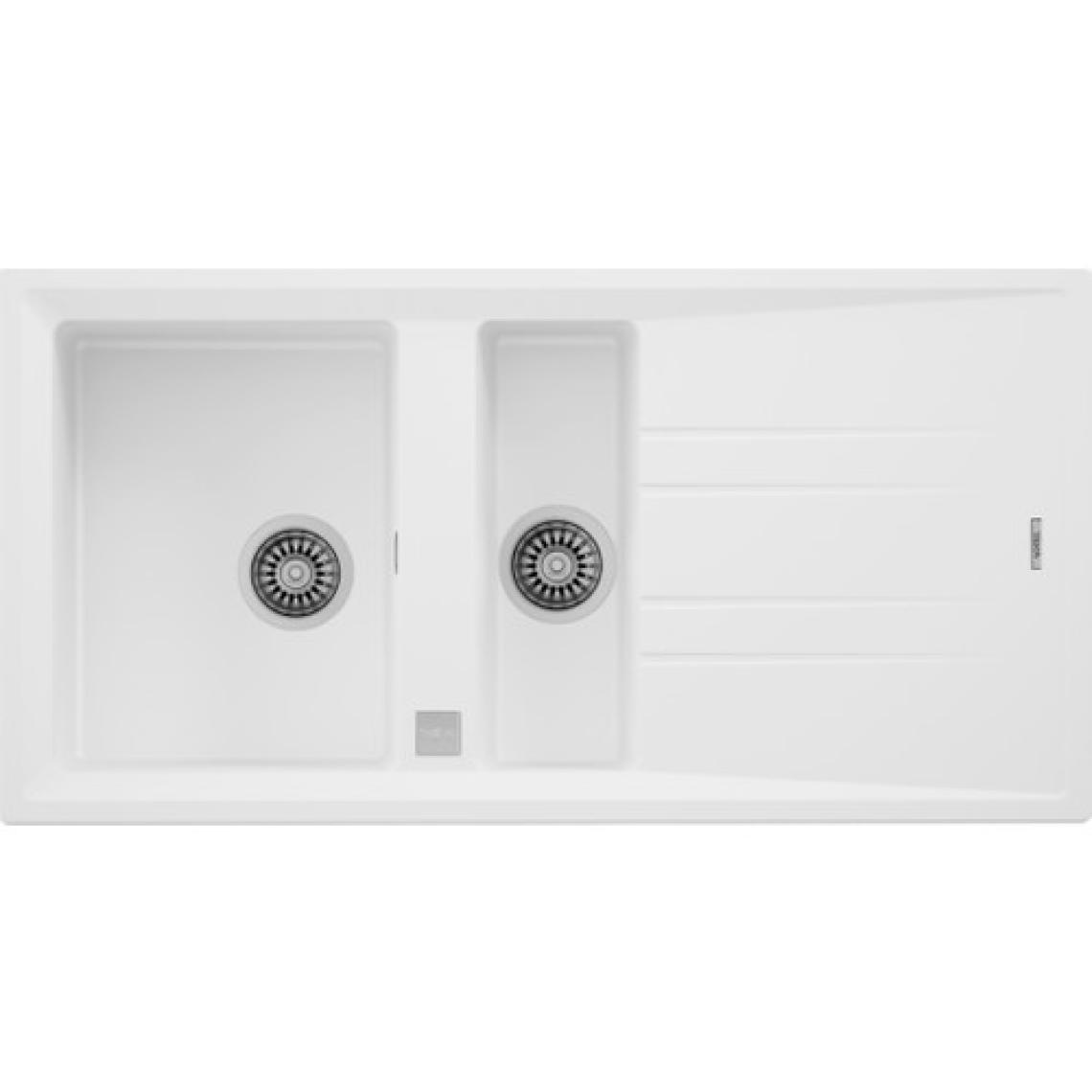Teka Stone 60 B-Tg 1½b 1d Beyaz Granit Evye