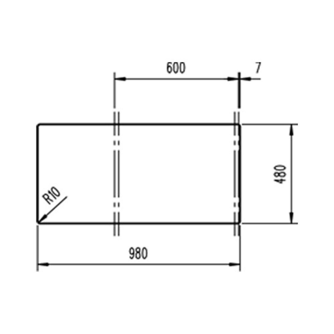 Teka Stone 60 B-Tg 1½b 1d Beyaz Granit Evye