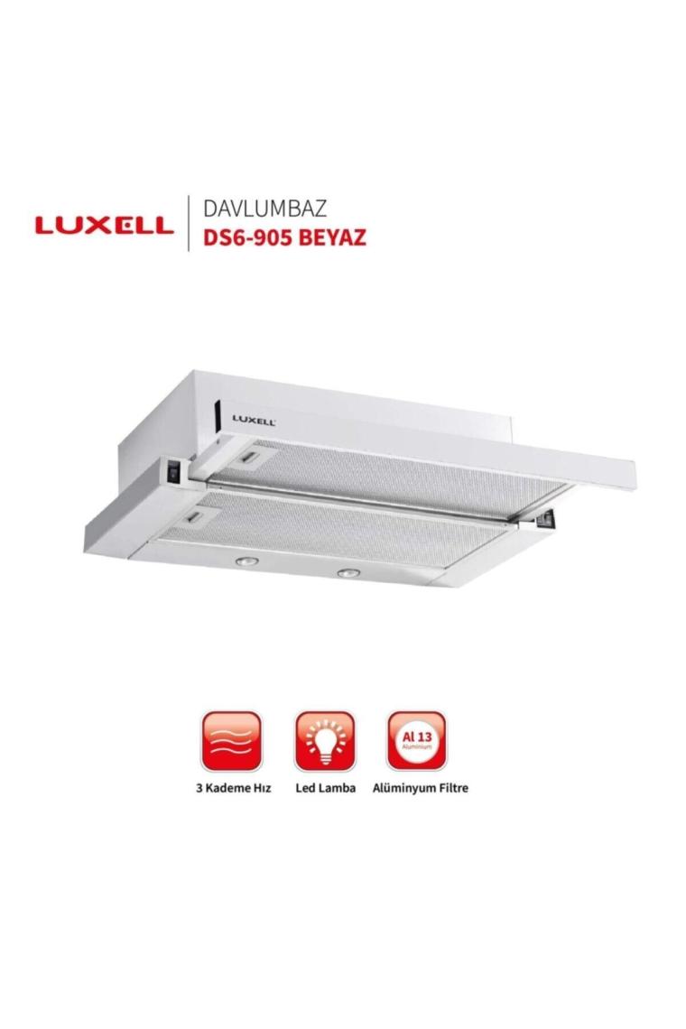 Sürgülü Aspiratör Beyaz Renk Ds-6 905