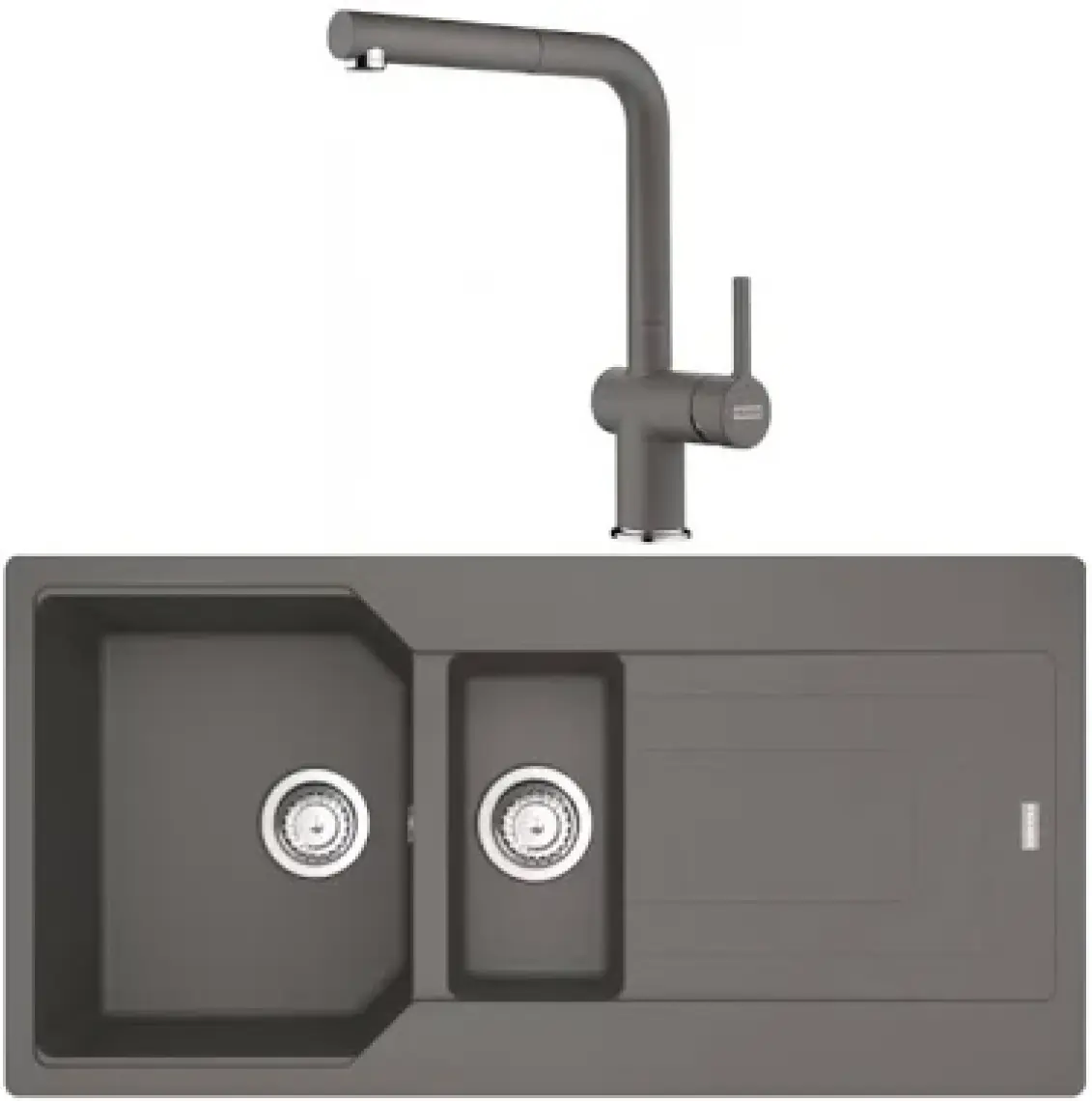 Franke Urban Ubg 651-100 Stone Grey Granit Evye