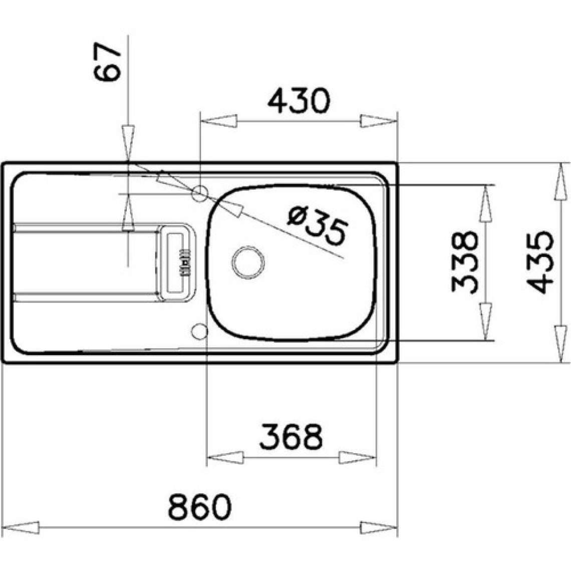 Teka Gravity 45 E-XN 1B 1D Paslanmaz Sağ Eviye