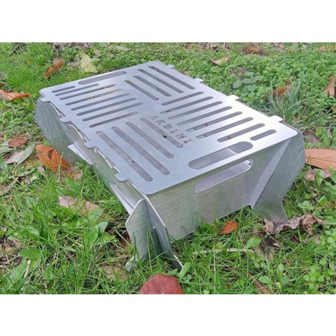 Ardini Lazer Mangal Portatif Pratik Katlanabilir 41X25 cm