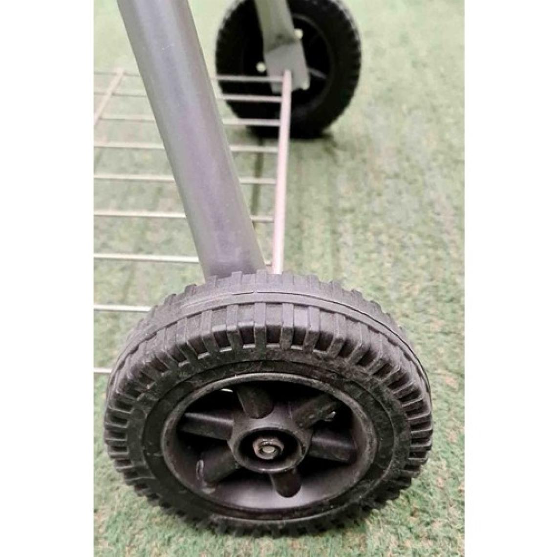 Binbirreyon Mangal Büyük Boy Kömürlü Küre Kapaklı Tekerlekli Mangal 56 Cm