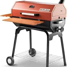 Guruss 75 cm Kömürlü Barbekü Mangal Oksit Kırmızı
