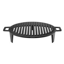 Lava Döküm Mangal Izgarası  Kulplu Çap 37 cm Yuvarlak