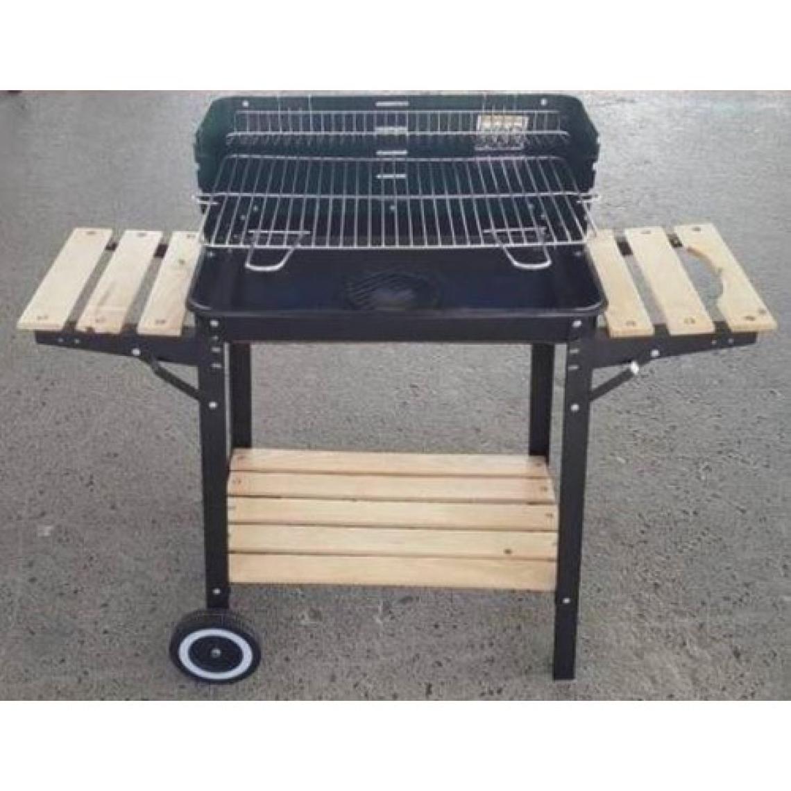 Barnie Kömürlü Mangal Portatif Barbekü Tekerlekli