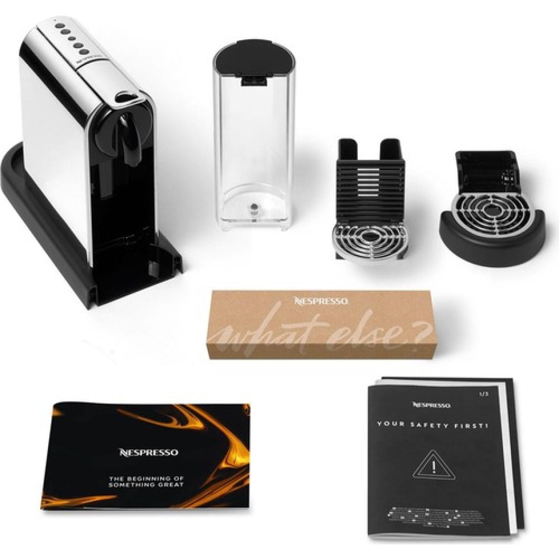 Nespresso Citiz D 140 Platinum Paslanmaz Çelik Kapsül Kahve Makinesi