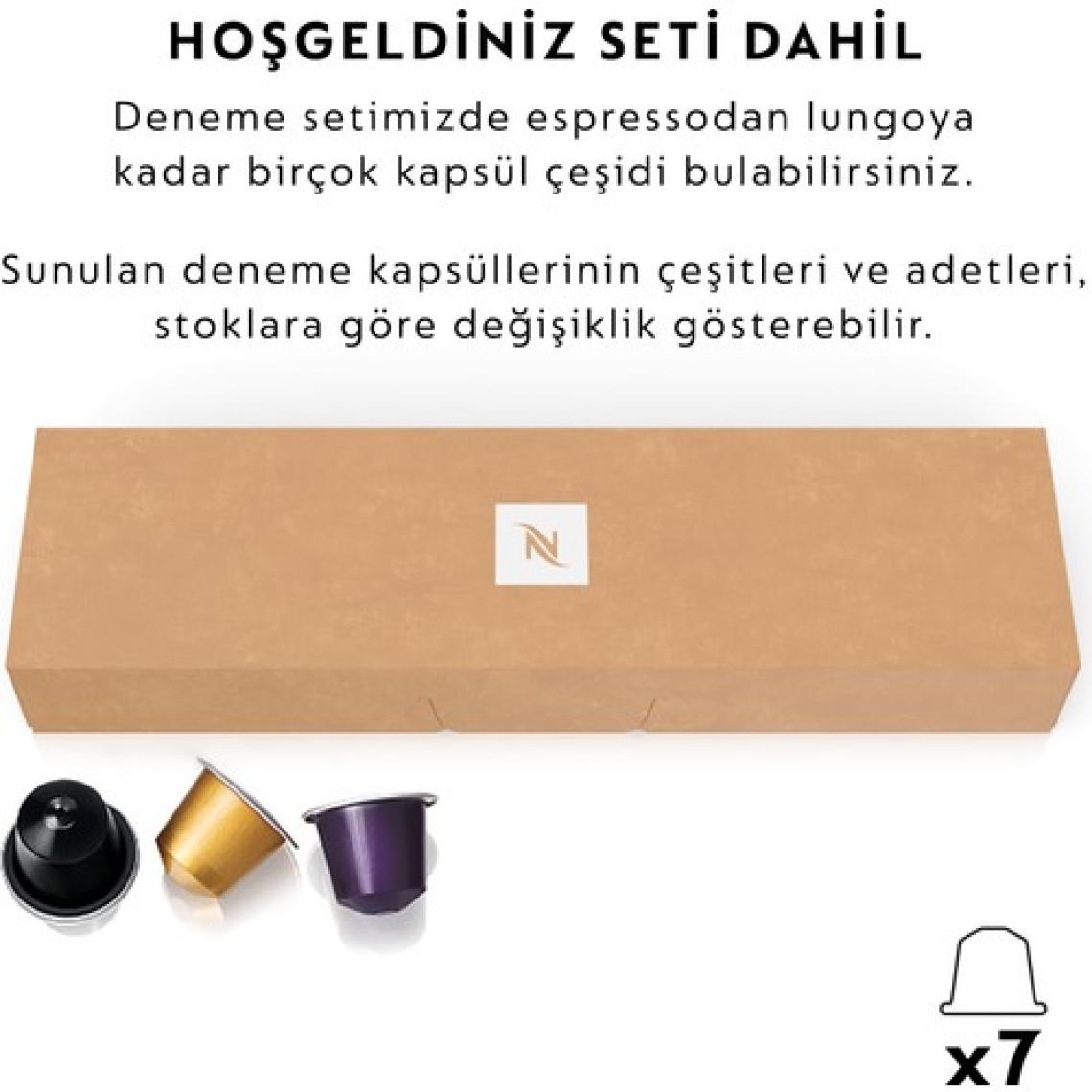 Nespresso Citiz D 140 Platinum Paslanmaz Çelik Kapsül Kahve Makinesi