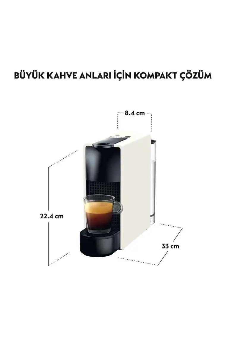 Nespresso C30 Essenza Mini Kahve Makinesi,Gri