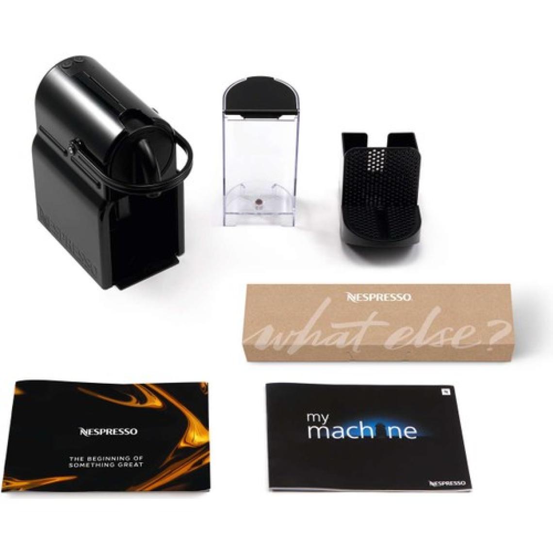 Nespresso İnissia D40 Kahve Makinesi,Black
