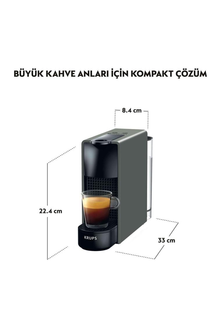 Nespresso C30 Essenza Mini Kahve Makinesi,Gri