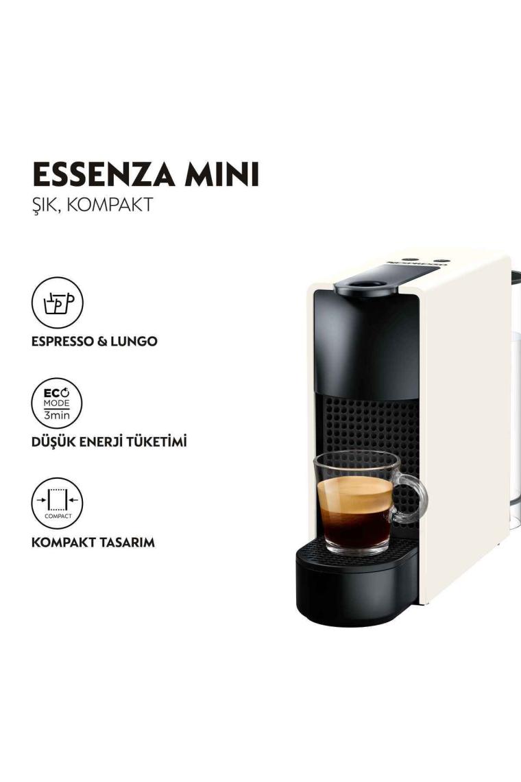 Nespresso Essenza Mini C 30 Beyaz Kapsül Kahve Makinesi
