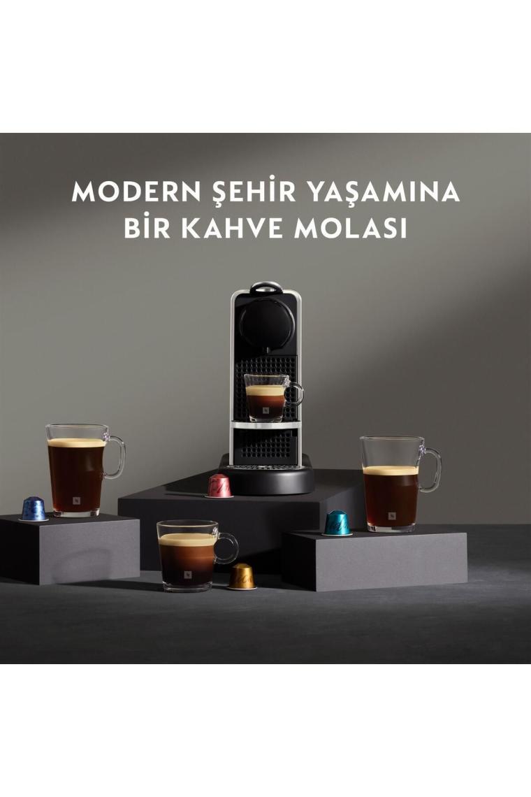 D 140 Citiz Platinum Kahve Makinesi,Paslanmaz Çelik
