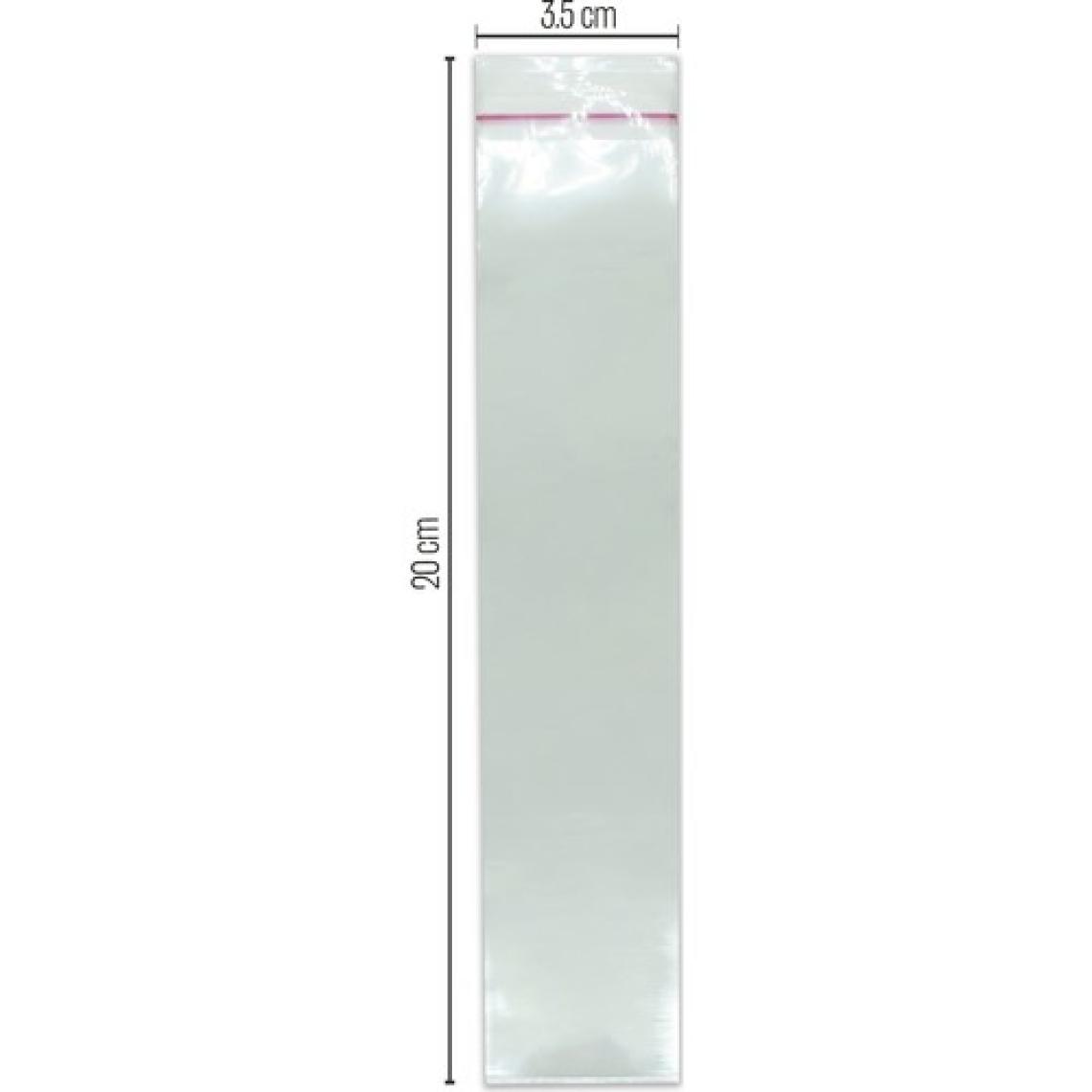 3.5*20 Bantlı OPP (Parlak-Şeffaf) Jelatin 1000 Adet