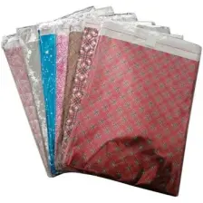 San Metalize Bantlı Poşet 35X50 Cm 100 Lü (1 Paket 100 Adet)