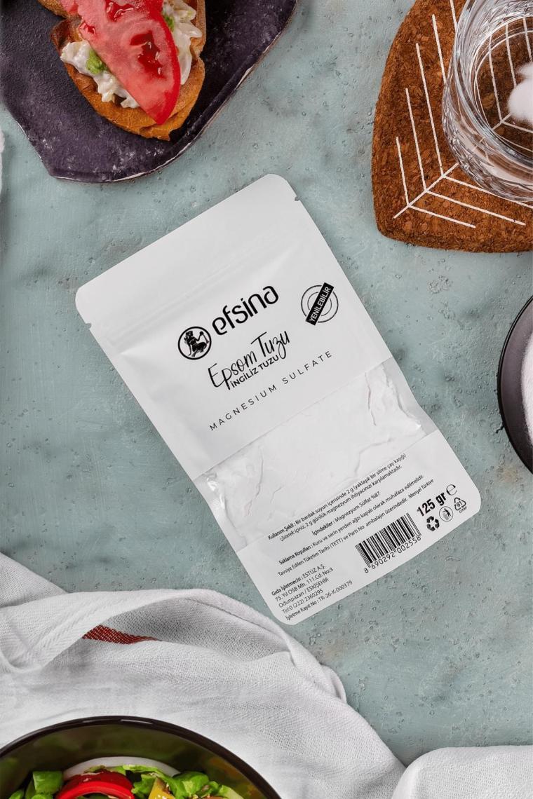 Epsom Tuzu Yenilebilir (İNGİLİZ TUZU) 125 G