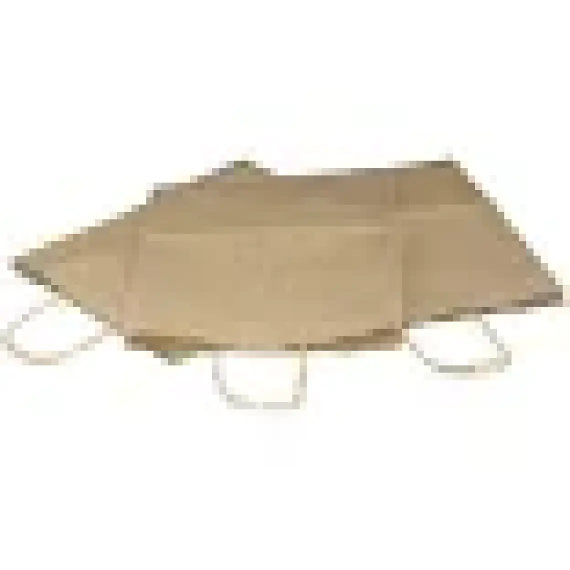 Kraftürkiye Burgu Saplı Kraft Kağıt Çanta 25 x 12 x 31 cm