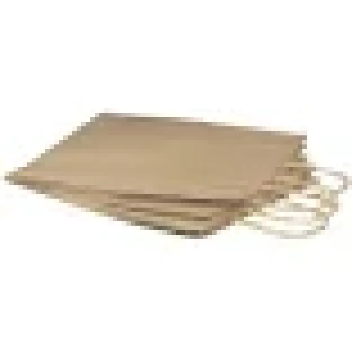 Kraftürkiye Burgu Saplı Kraft Kağıt Çanta 25 x 12 x 31 cm