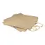 Kraftürkiye Burgu Saplı Kraft Kağıt Çanta 25 x 12 x 31 cm
